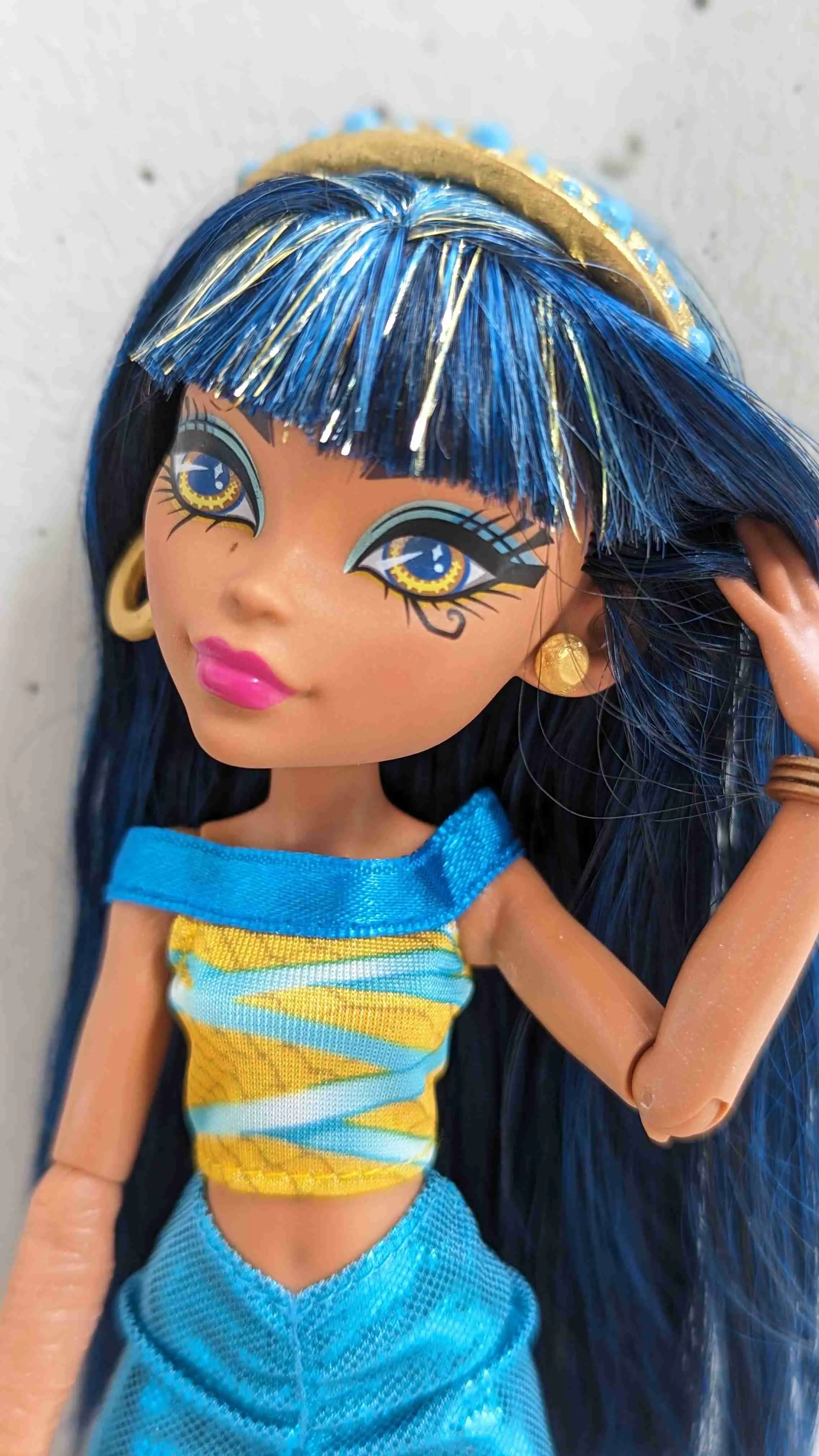Brincos Cleo de Nile Ghouls Rules Monster High