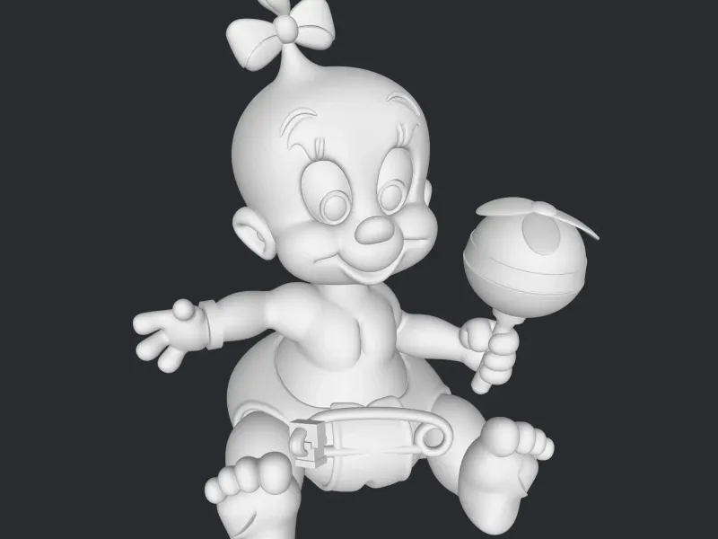 cartoon Baby Herman design