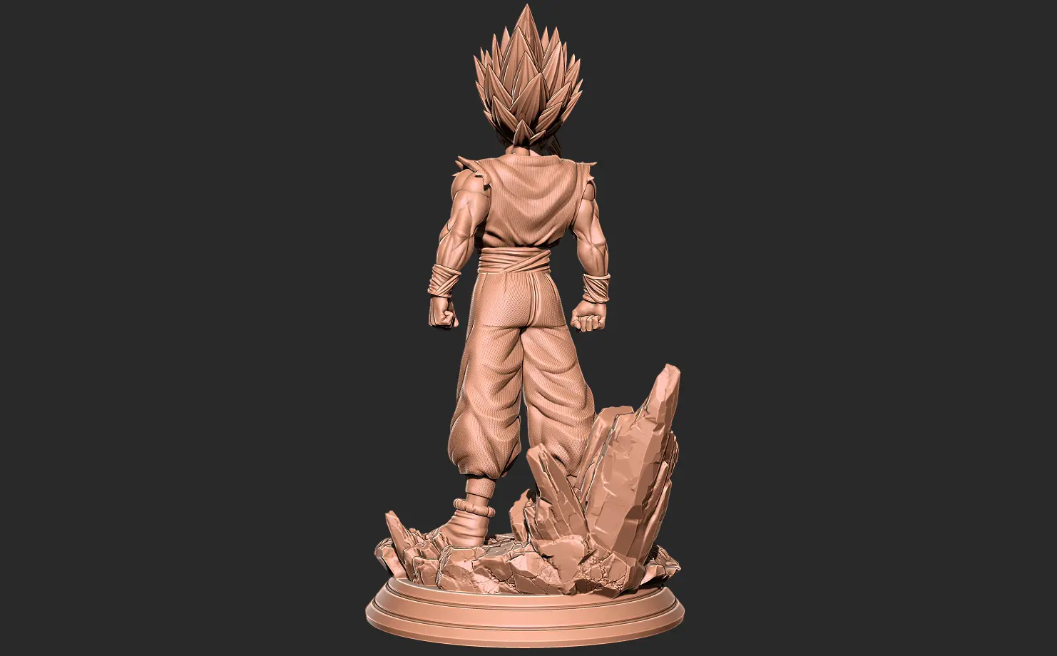 Gohan - Dragonball super 3D print model