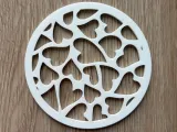 Heart Pattern Coaster-0