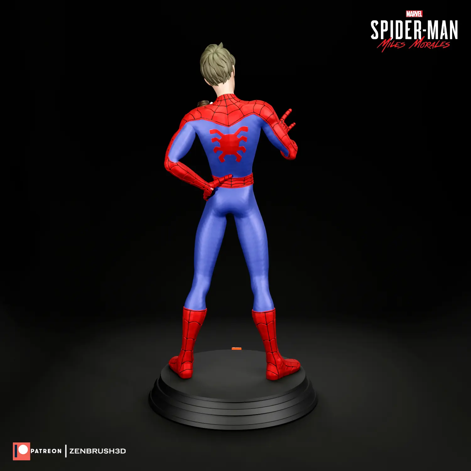 Peter Parker B - Spider-Man Attraverso lo Spider-Verse Stampa 3D