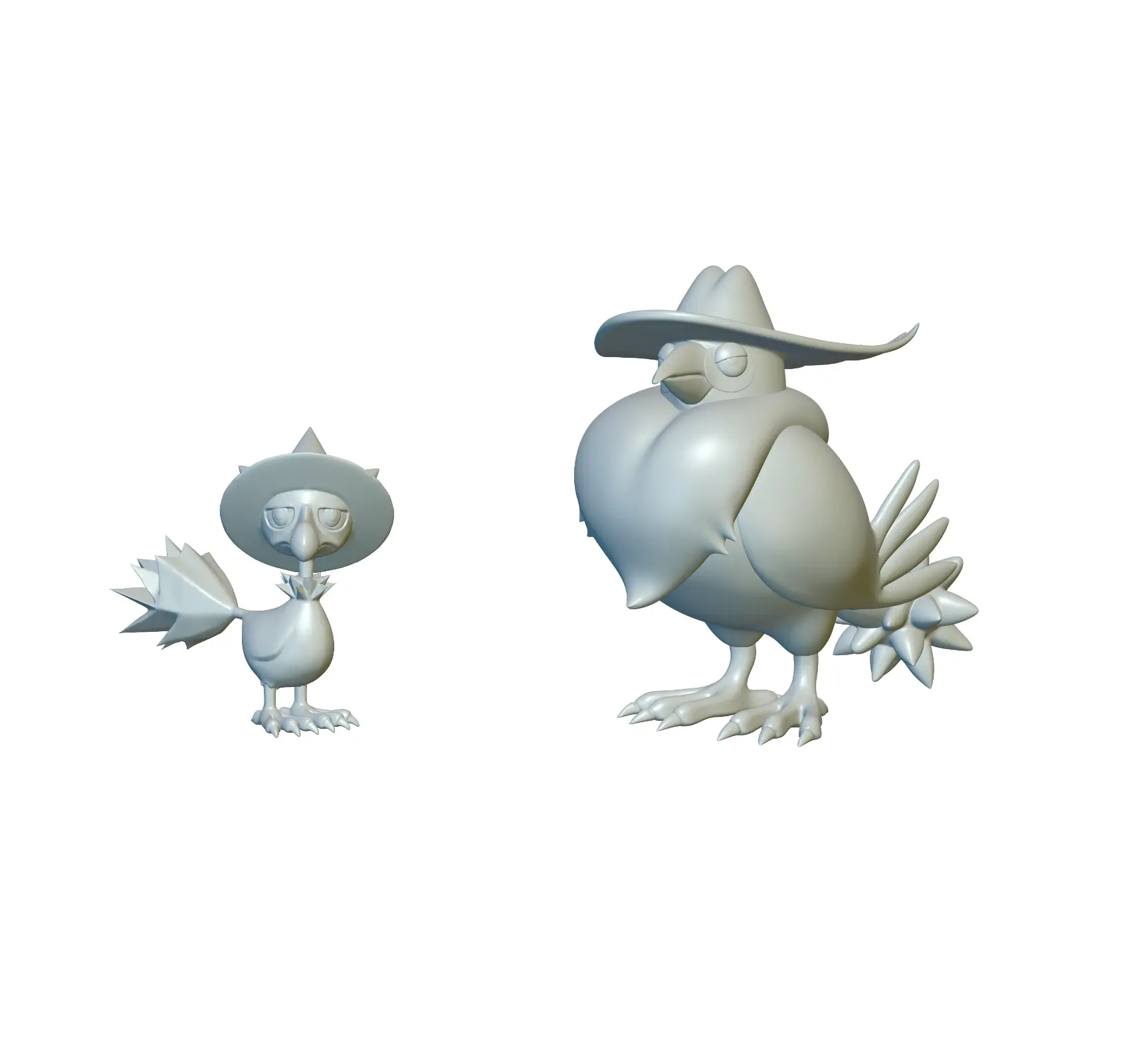 Pokemon Murkrow & Honchkrow (#198 & #430) - 3D Printing!