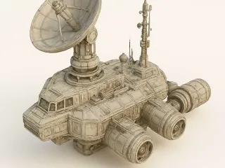 comunications space station