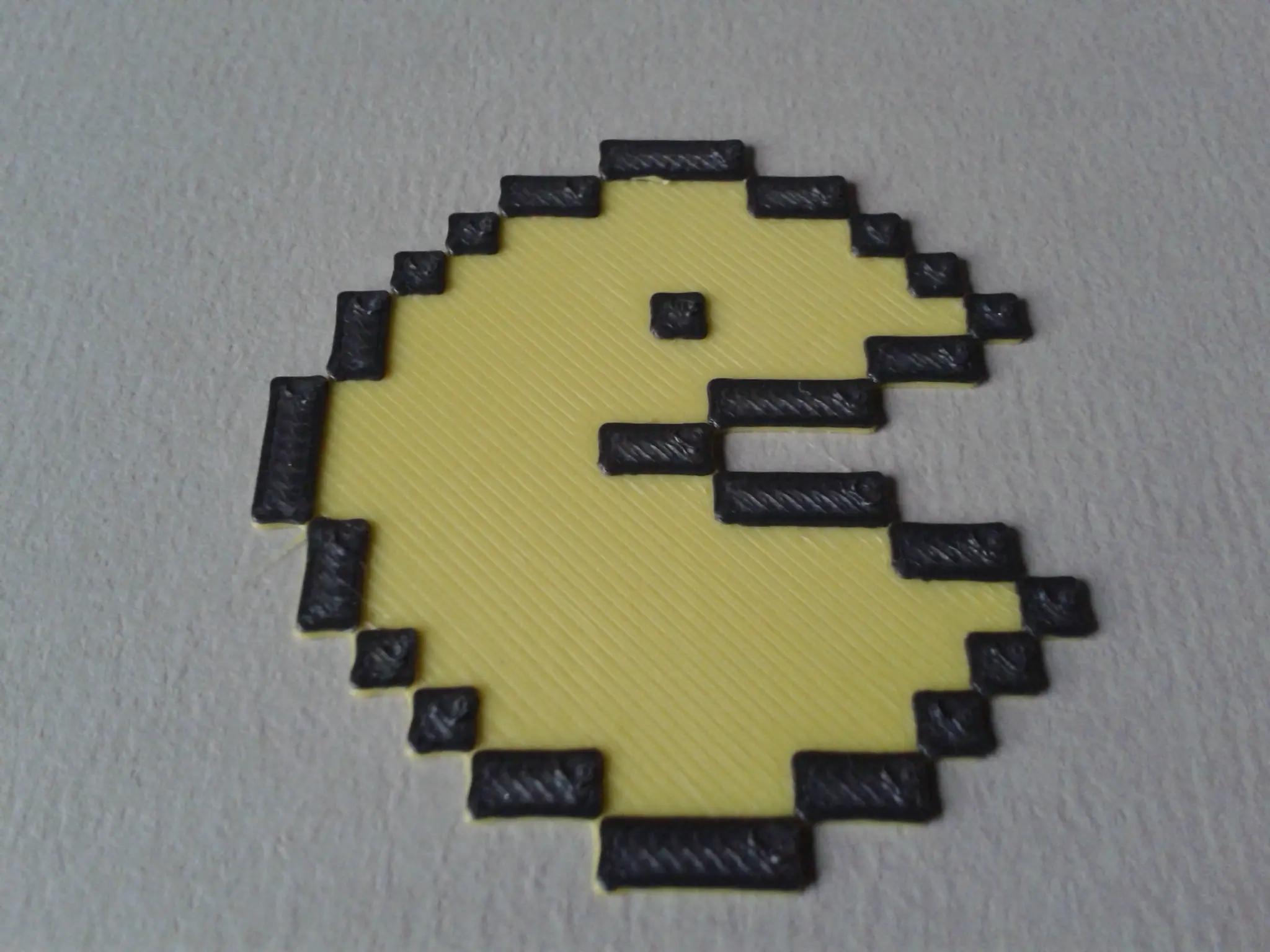 Pacman, with 1 filament changes