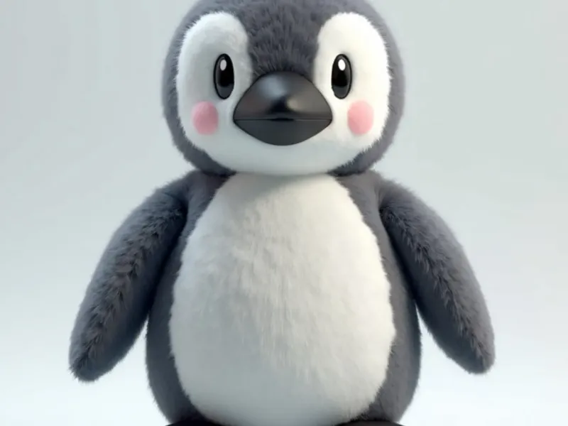 Fluffiest Penguin
