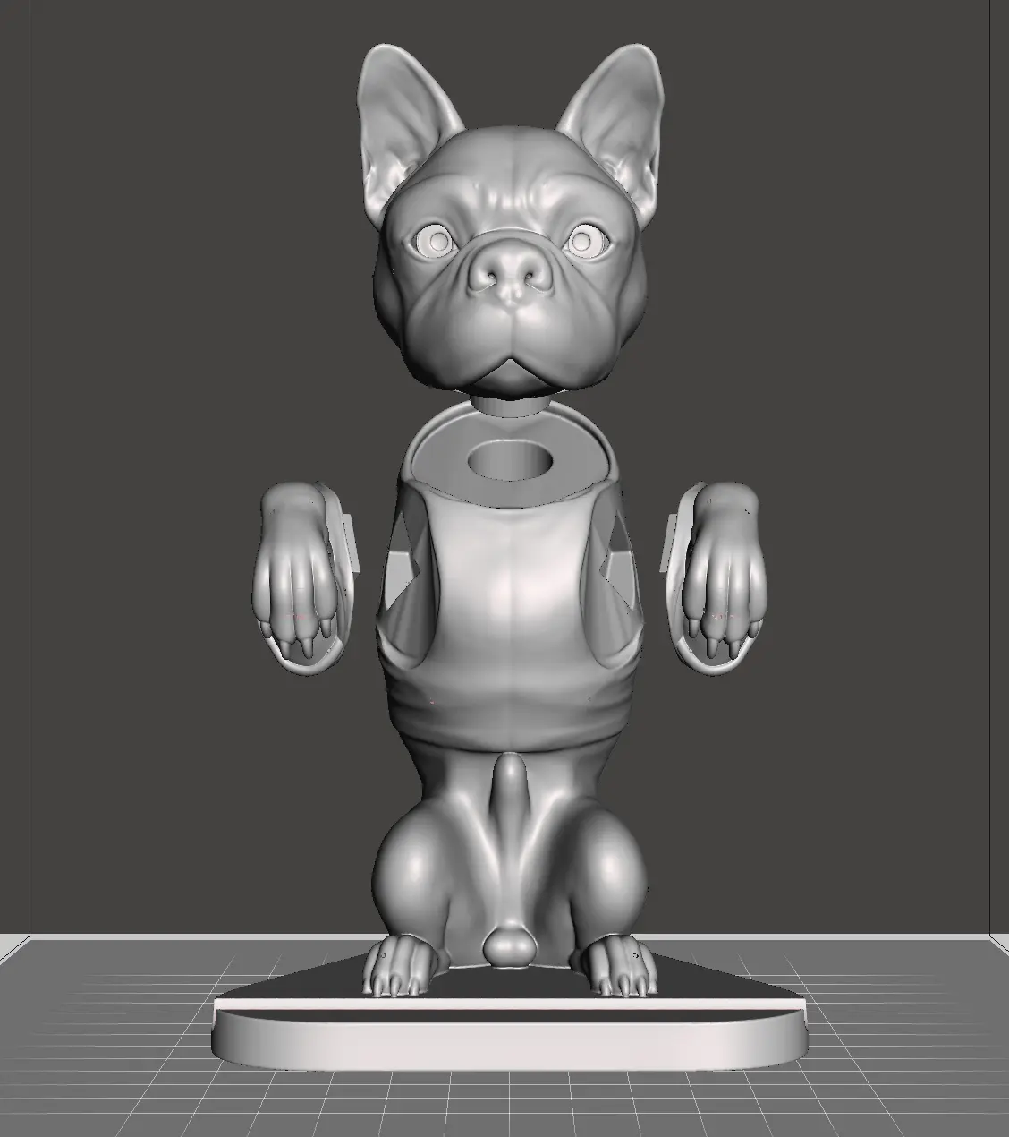 FRENCH BULLDOG HOLDER