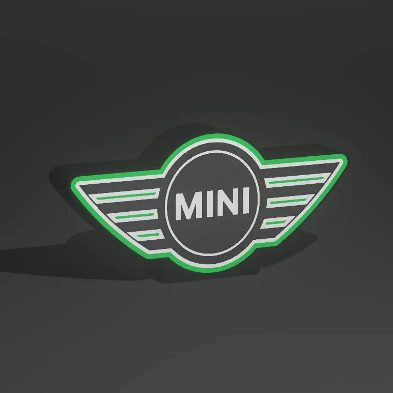 MINI Logo Auto LightBox