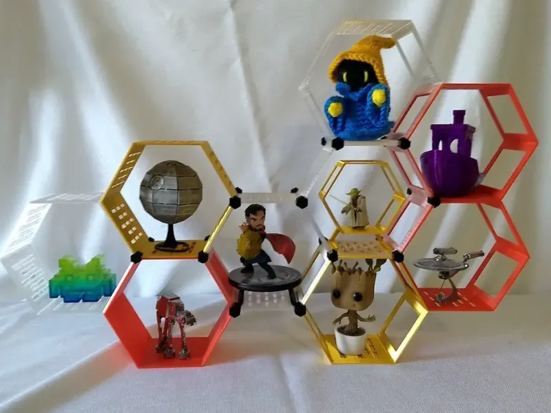 Sistema di espositori modulari HexCell
