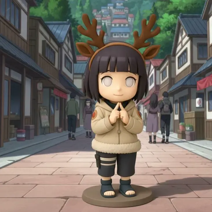 Christmas Hinata Chibi - Naruto
