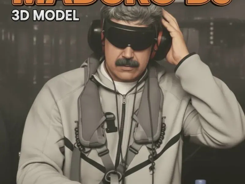 Maduro Dj 3D model