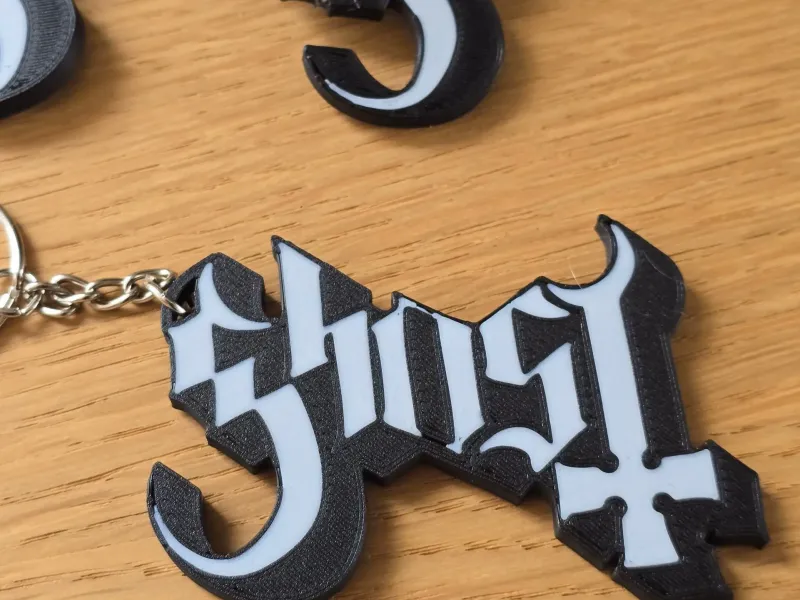 Ghost Band Schlüsselanhänger Keychain Fanart