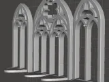 gothic candle pendant holder-1