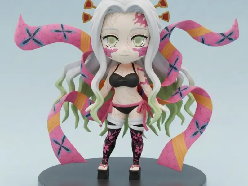 Daki Chibi - Luna Superior Seis - Demon Slayer