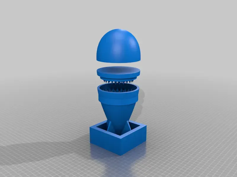 little boy grinder (atomic bomb styled) -easy print version