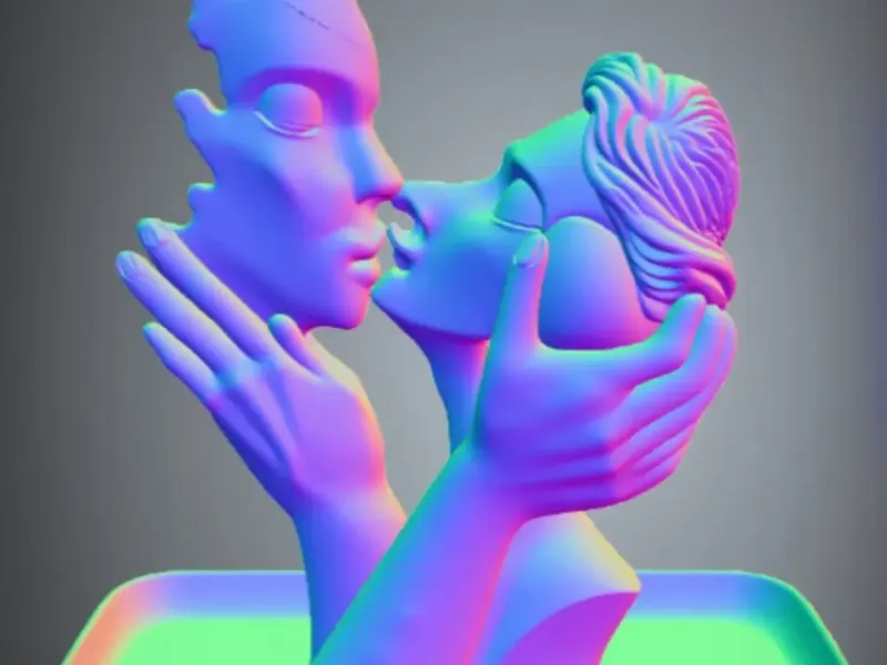 Valentine's Sculpture 