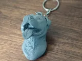 Bust style key chain-2