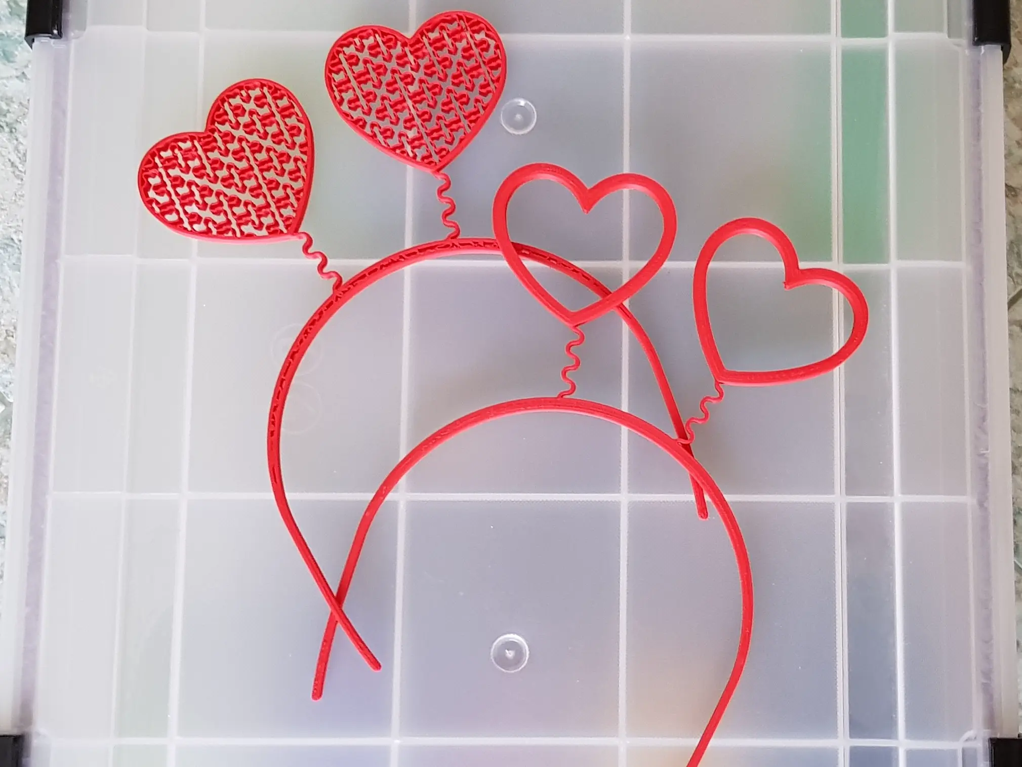 Saint Valentine's Day Bobbleheands Hairband