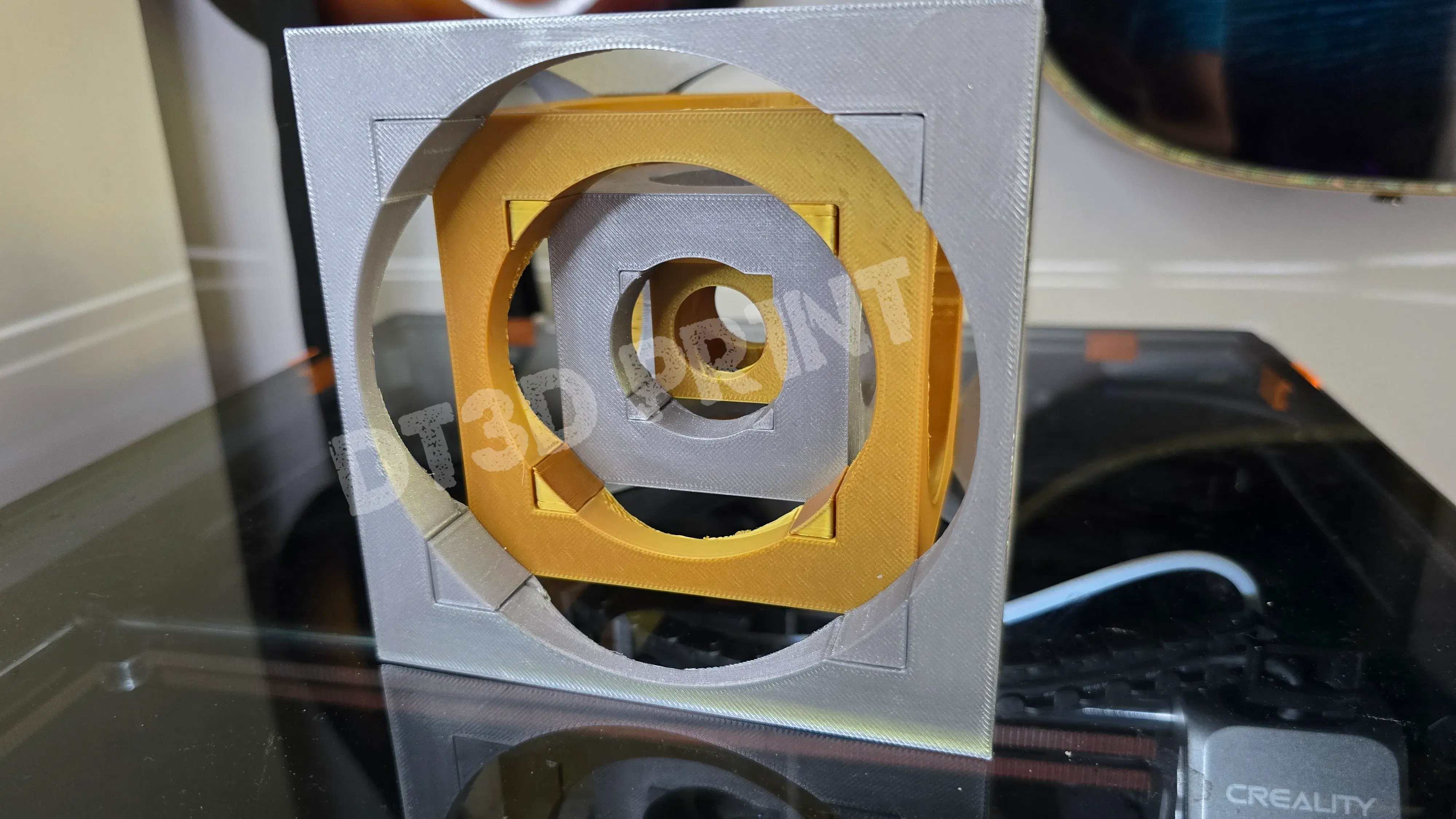 ILLUSION TURNERS CUBE TOY SCULPTURE