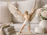 Winged Angel Statue STL File | 3D Print Model | Angel Sculpt-0