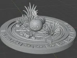 LEAFBUD – Free Plant/Bug Monster STL | Cards, Base & HP Dial-3
