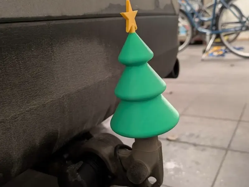 Christmas Tree Tow Hitch Cover