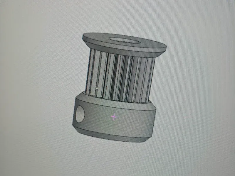 Polia dentada do eixo X para Creality Ender 3 V3 SE