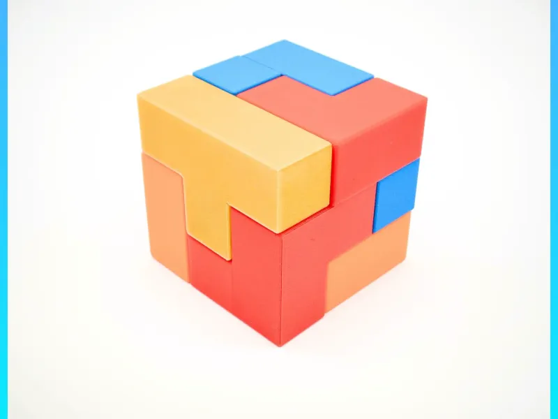 Casse-tête en cube - Niveau facile