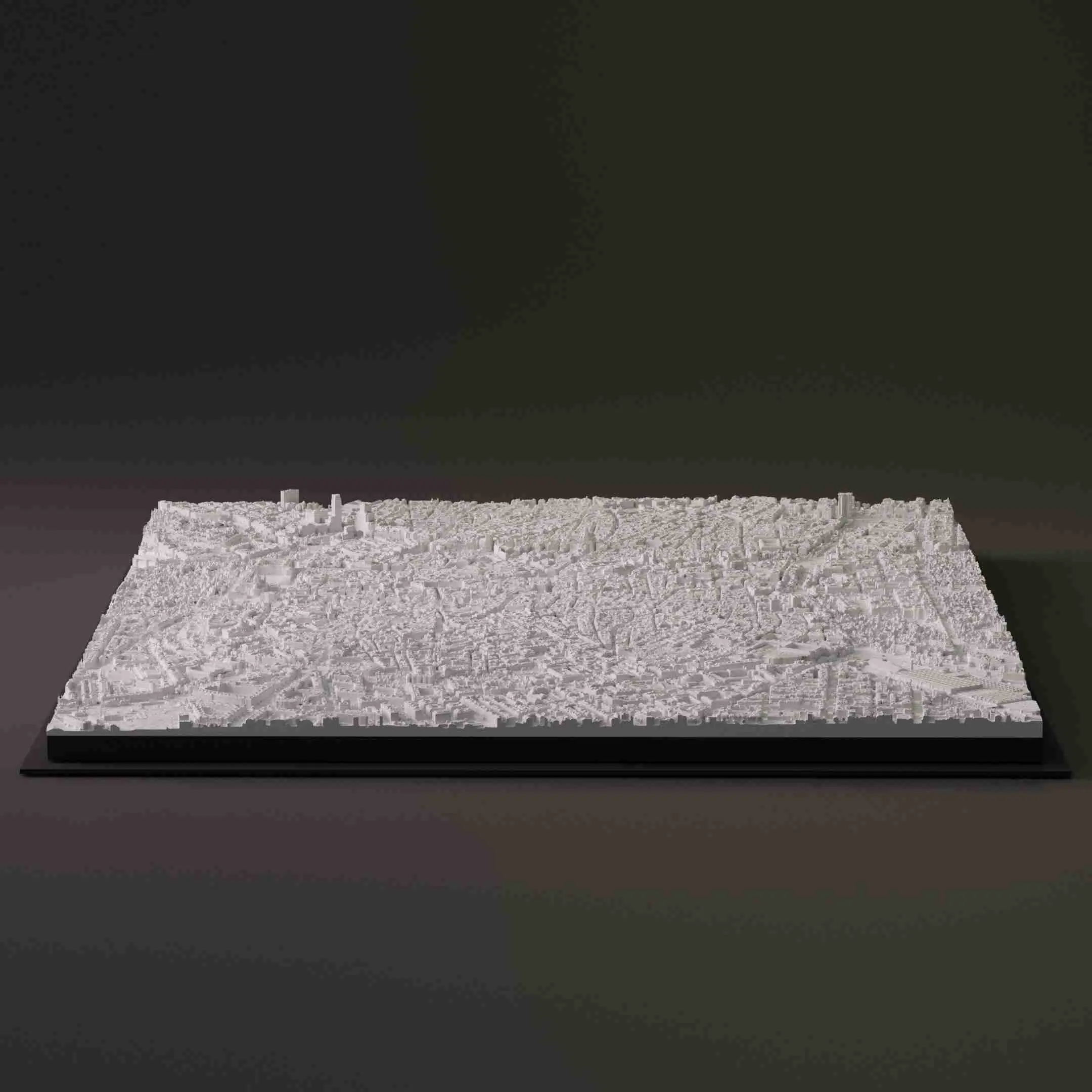 mODELO 3D DE MADRID, ESPAÑA