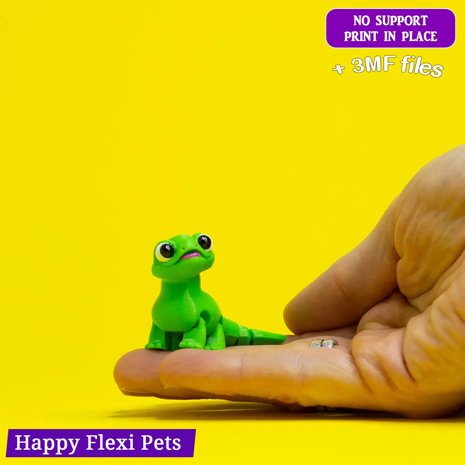 Cute Lizard articulated flexi toy