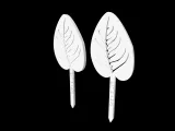 Leaf 2 - Caketopper & Cupcaketopper-0