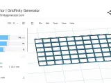 Gridfinity 17.72" x 10.63" w/ 45mm grid size-1