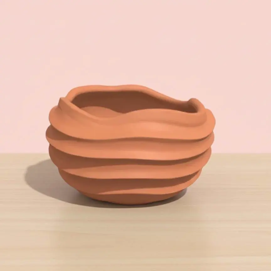 Cute Bowl Vase Tazón