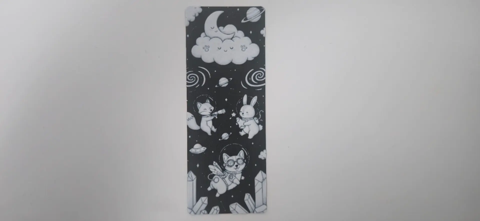 Sweet Fox and Cats in Space Bookmark