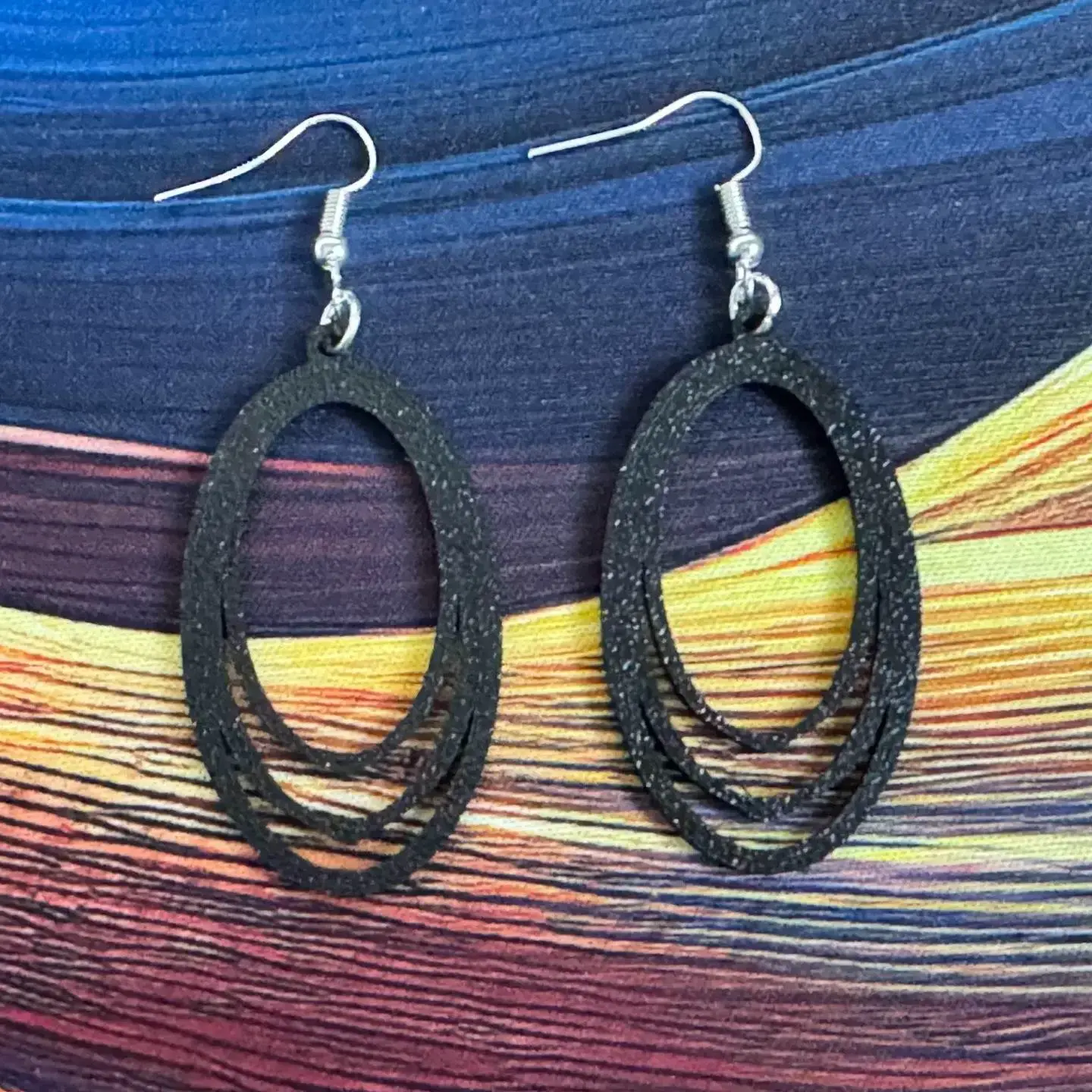 3D Printer Files | 3MF File | Multiple oval earrings