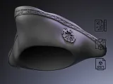 Three-Cornered Pirate Hat #RoZ-1
