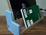 Two-layer storage box-0