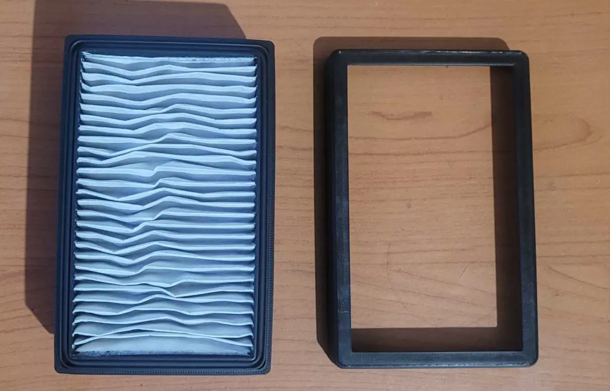 Creality K1C HEPA filter case for exhaust fan