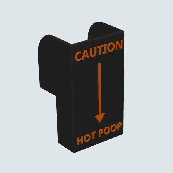 Creality Hi, Tall Side Walls, poop chute, for side table
