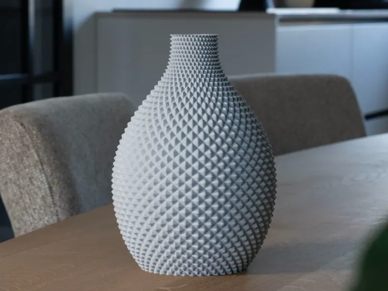 Vase MANON - Round Geometric Vase