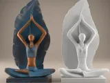 Yoga Lover Lady STL – 3D Model for Peaceful Decor-2
