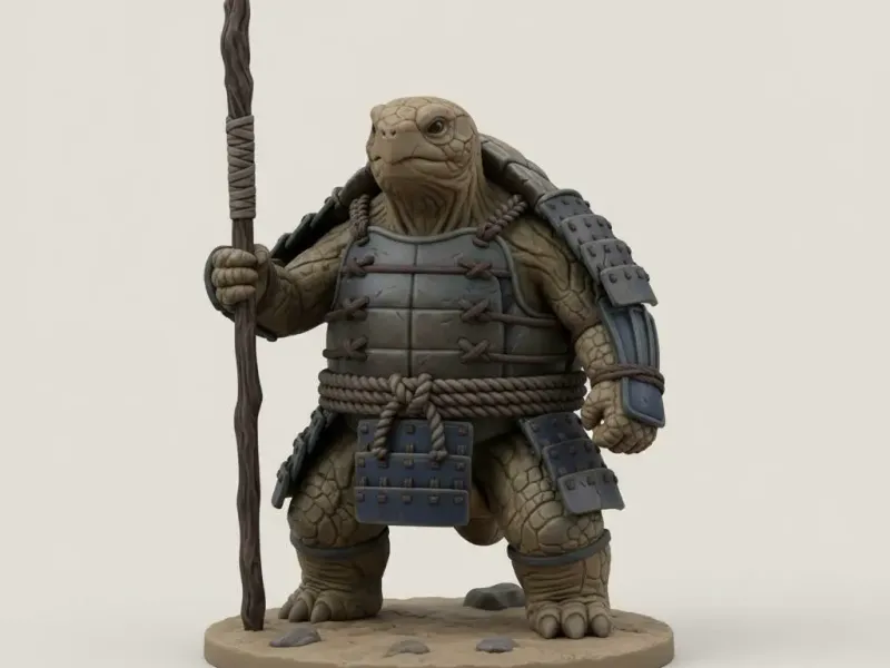 🐢 Shellwarden Monk – Turtle Warrior Guardian