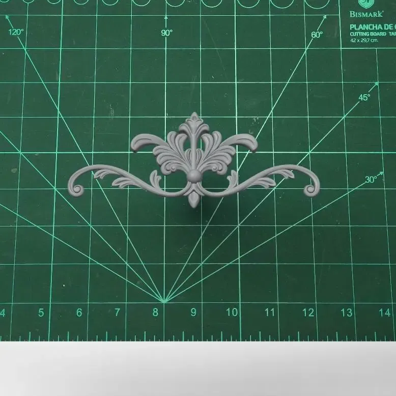 Moldura decorativa para madera 5 (Pattern decor design)