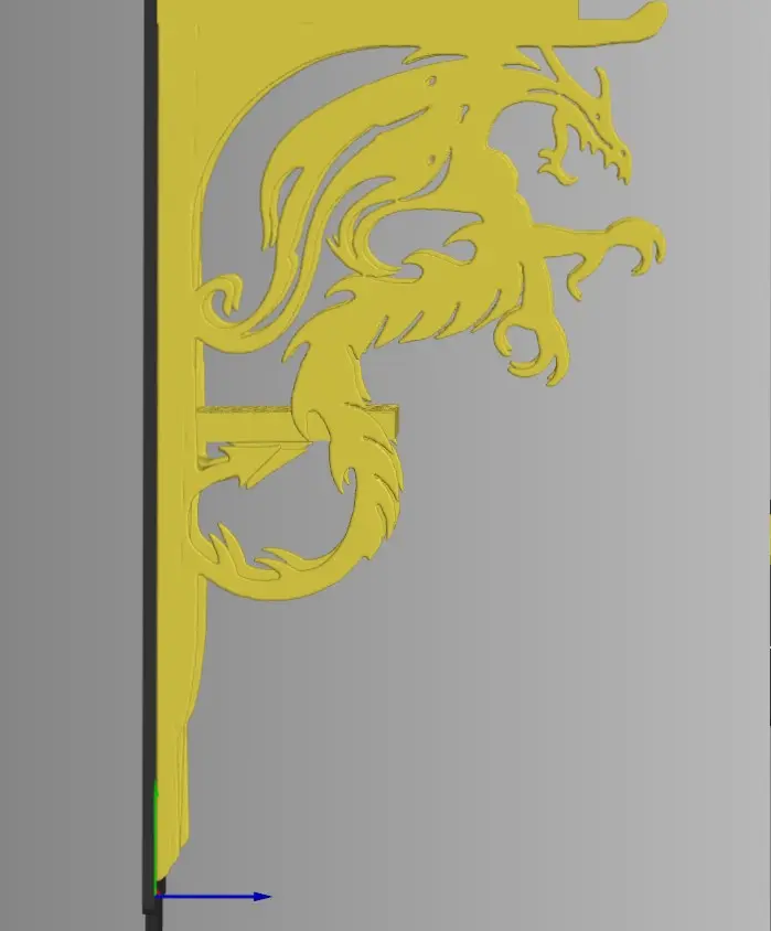 étagère dragon