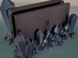 Crystal switch dock (for switch oled)