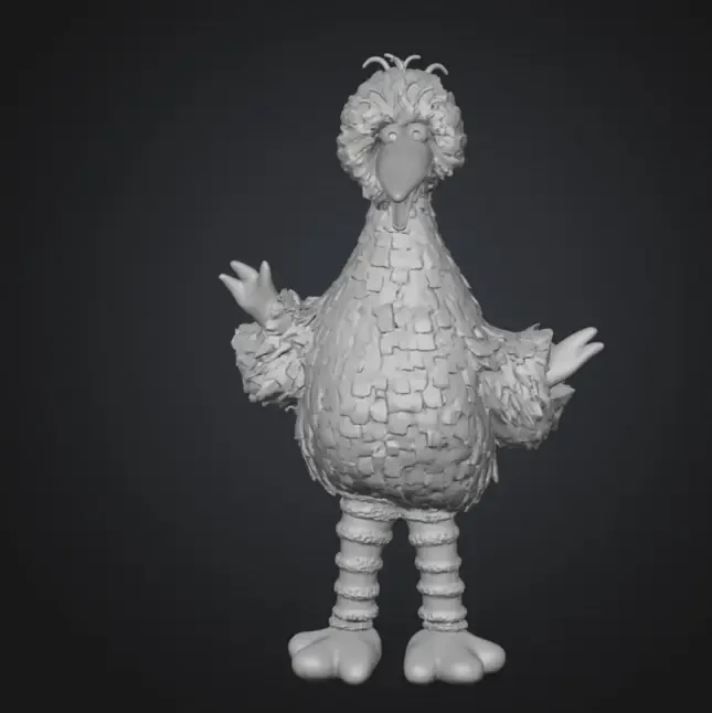 Big Bird from Sesame Street