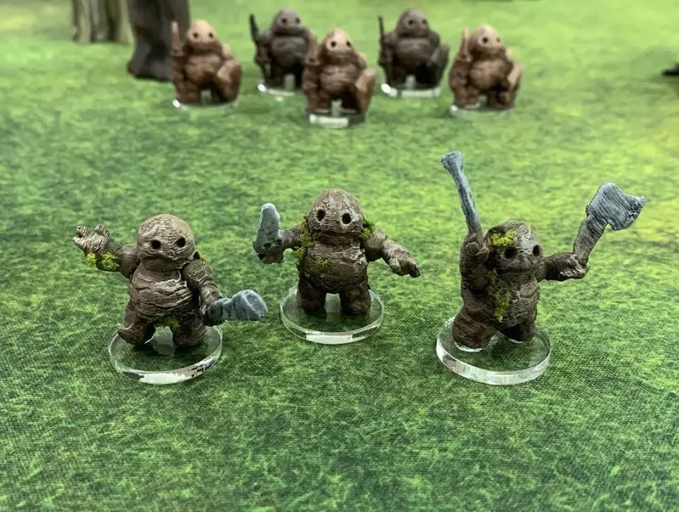 Clod Soldiers with modular hand Weapons (28mm/32mm scale)