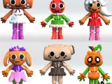 Flexi Pack Dandys World 3D Model STL 3mf Multicolor Fanart-1