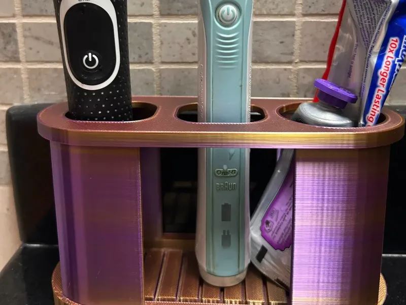 Toothbrush support