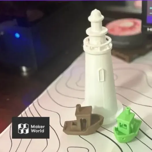 Lighthouse for Benchy