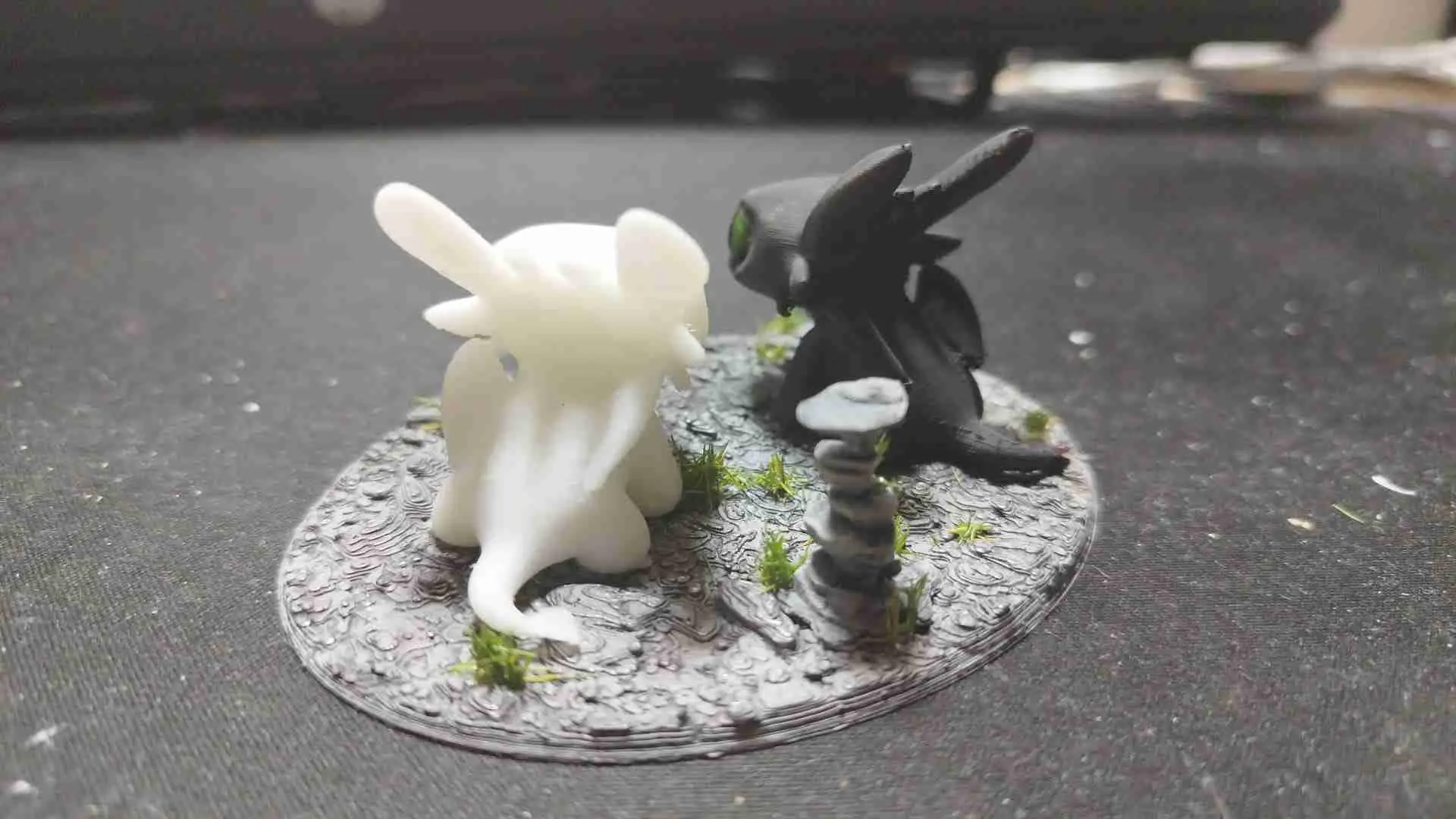 How to Train your Dragon Diorama - Ohnezahn, Desdentao